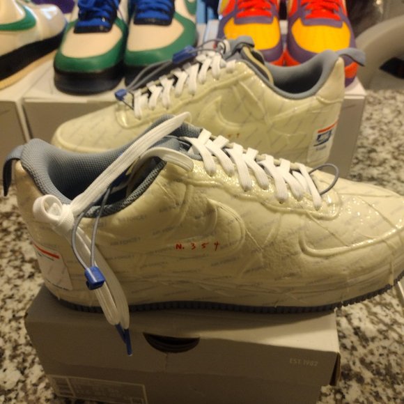 Nike AF1 Experimental USPS Postal Ghost shoes, size 11 CZ1528-100 - Picture 3 of 9